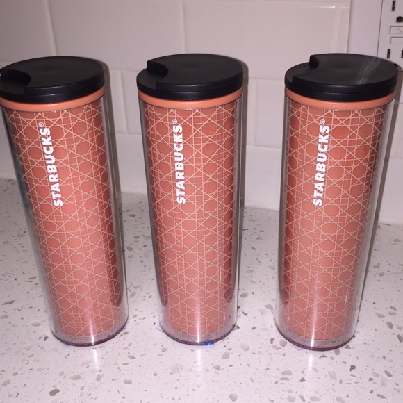 Starbucks Other - NEW Starbucks coffee cups orange.